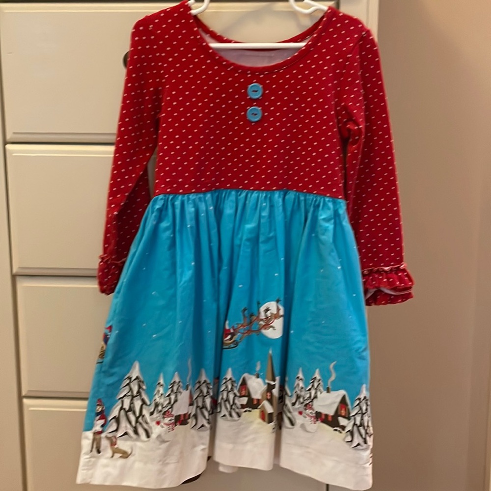 Eleanor Rose Christmas Carolers dress 5/6